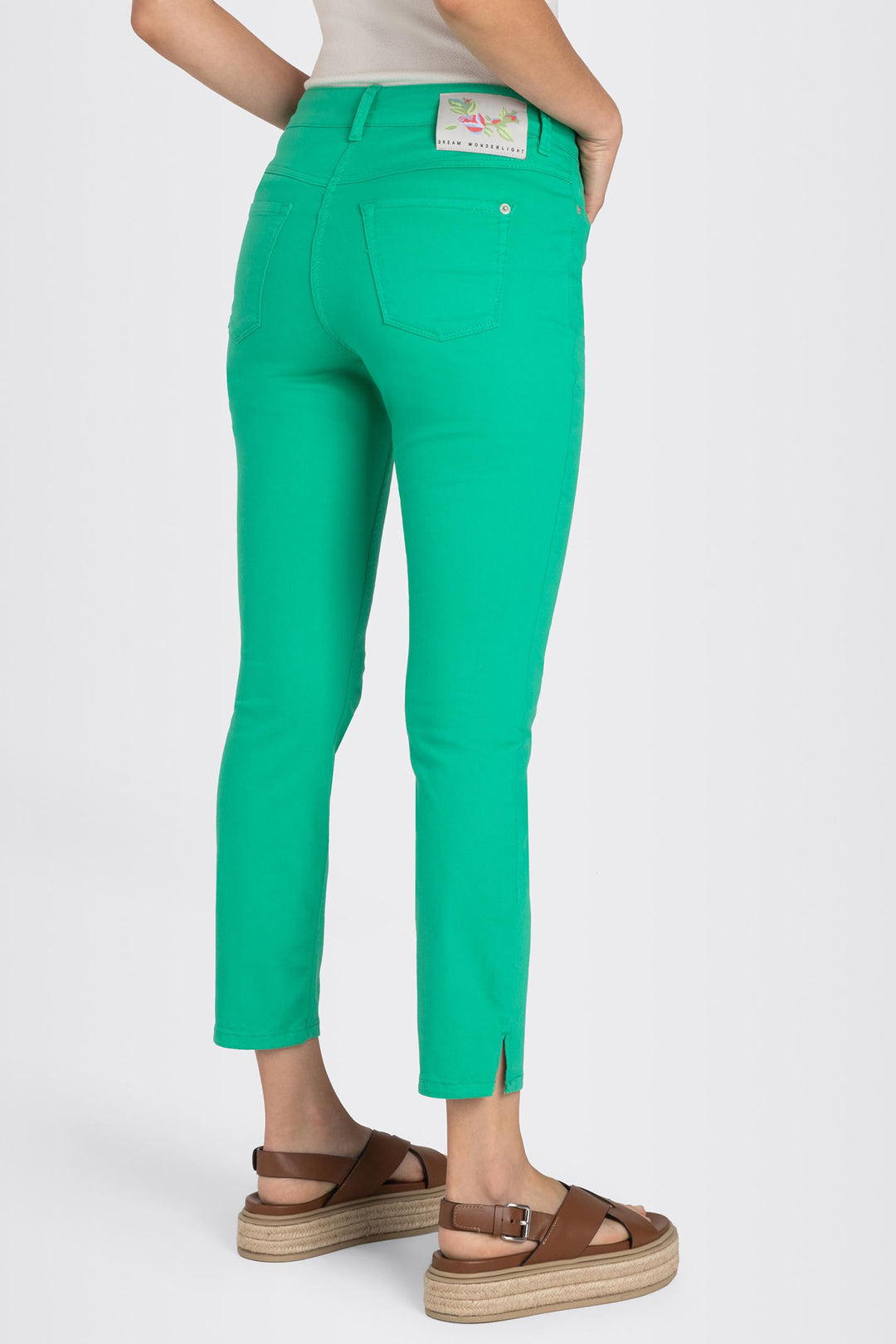 Mac 5492-00-0351 621R Dream Summer Bright Green Light Denim Jeans - Olivia Grace Fashion
