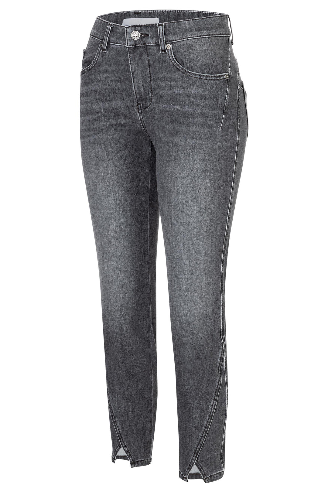 Mac 5936-90-0387 Deja Stretch Denim Space Anthracite Grey Used Jeans D913 - Olivia Grace Fashion