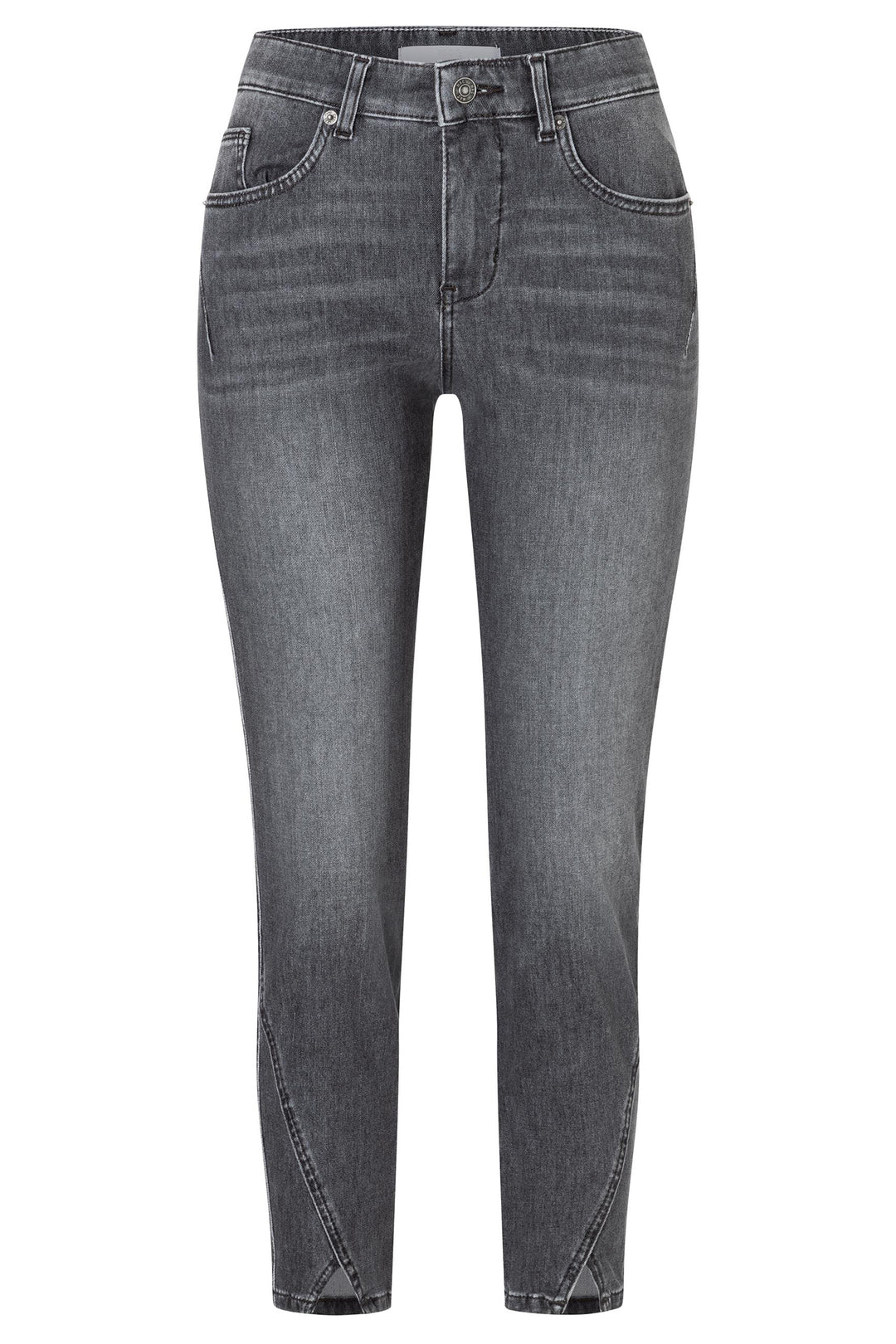 Mac 5936-90-0387 Deja Stretch Denim Space Anthracite Grey Used Jeans D913 - Olivia Grace Fashion