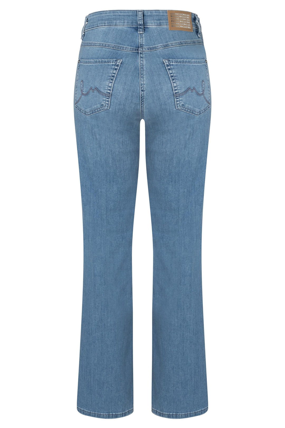 Mac Jeans Laura Baby Blue Authentic Stretch Denim 5225-90-0387L D429 - Olivia Grace Fashion