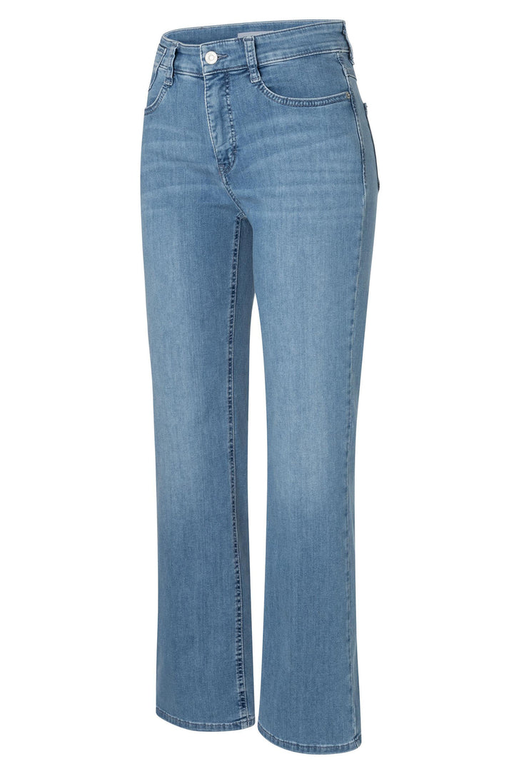 Mac Jeans Laura Baby Blue Authentic Stretch Denim 5225-90-0387L D429 - Olivia Grace Fashion