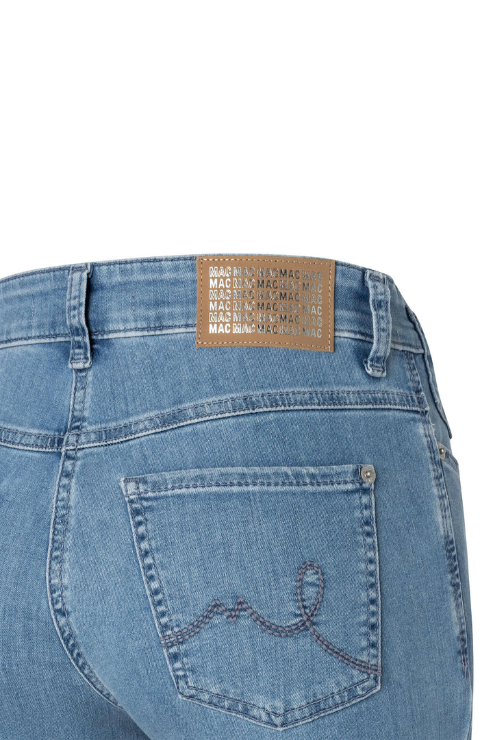 Mac Jeans Laura Baby Blue Authentic Stretch Denim 5225-90-0387L D429 - Olivia Grace Fashion