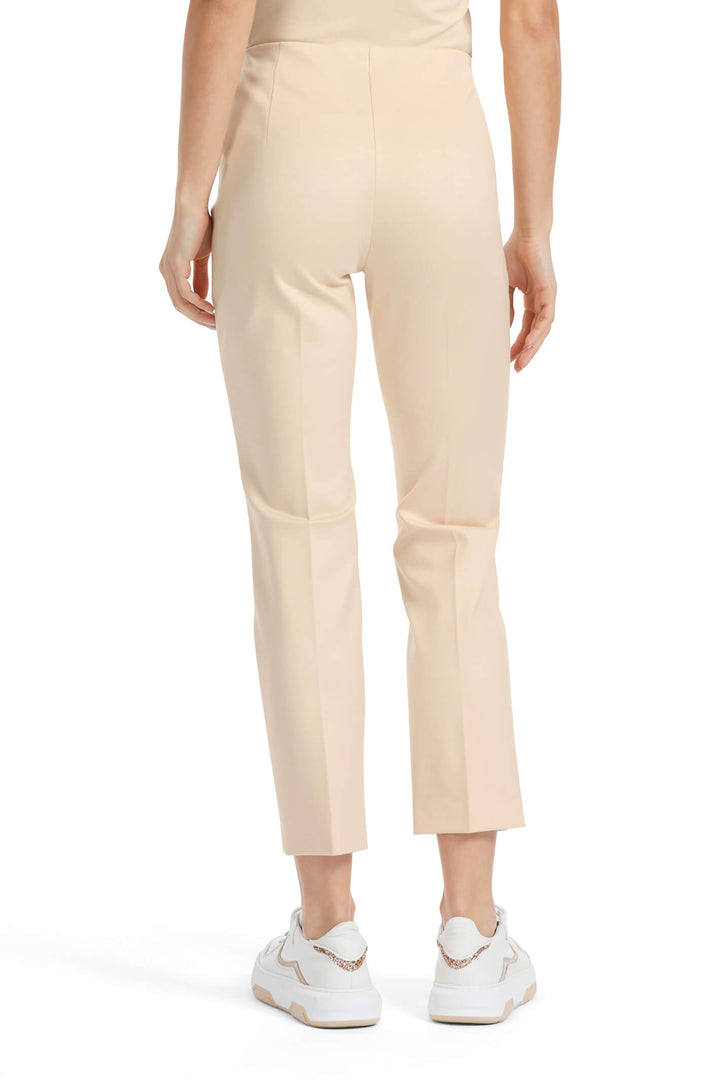 Marc Cain Additions VA 81.23 J24 Sydney 132 Dark Cream Slim Fit Trousers - Olivia Grace Fashion