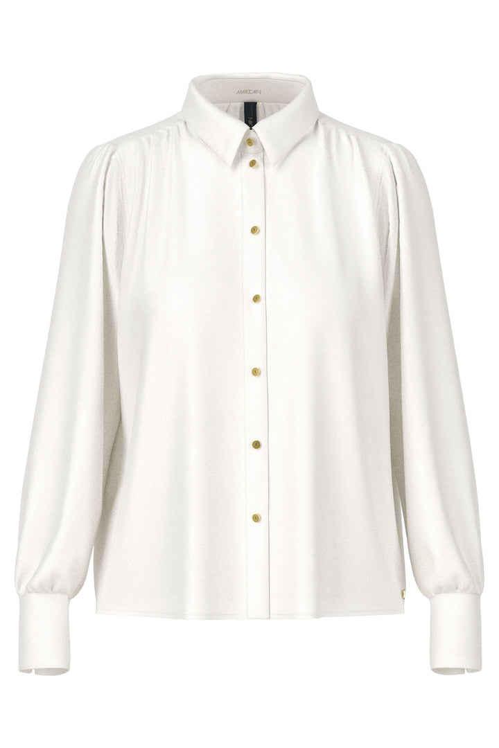 Marc Cain Collection Shirt Winter White XC 51.37 W85 110 - Olivia Grace Fashion