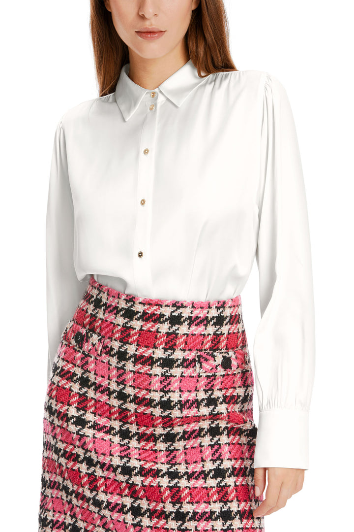 Marc Cain Collection Shirt Winter White XC 51.37 W85 110 - Olivia Grace Fashion