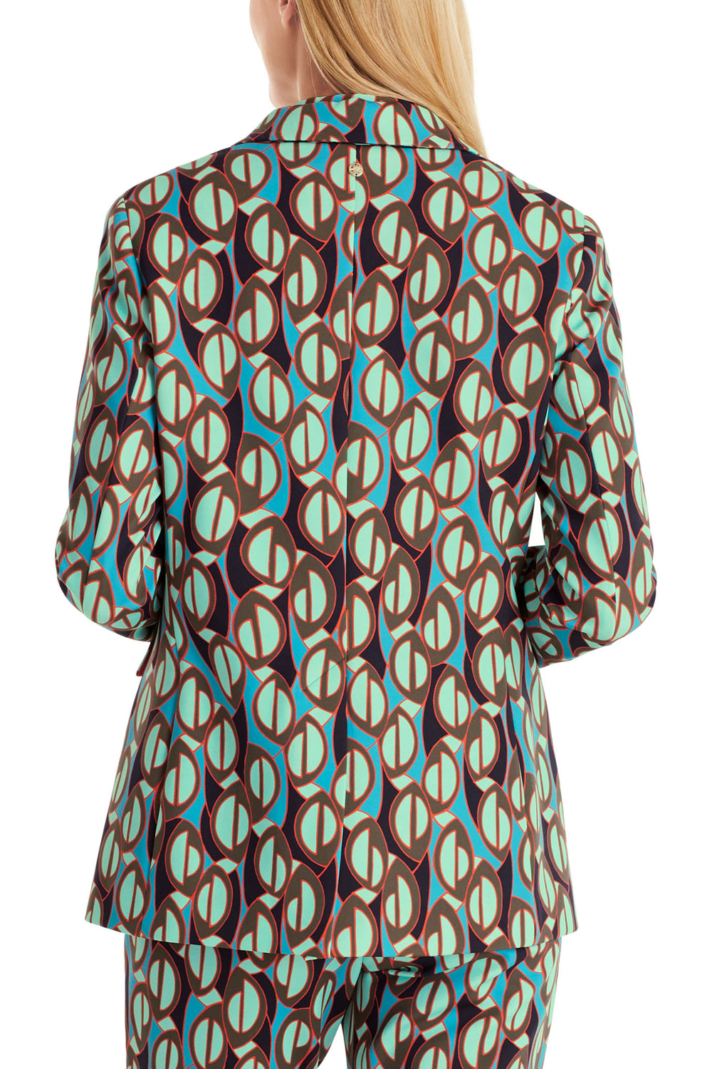 Marc Cain Collection WC 34.05 J01 562 Soft Malachite Green Blazer Jacket - Olivia Grace Fashion