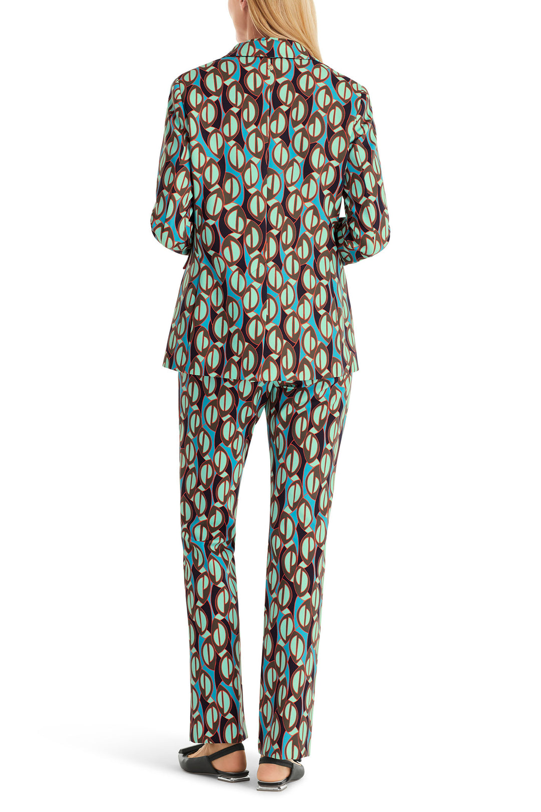 Marc Cain Collection WC 34.05 J01 562 Soft Malachite Green Blazer Jacket - Olivia Grace Fashion