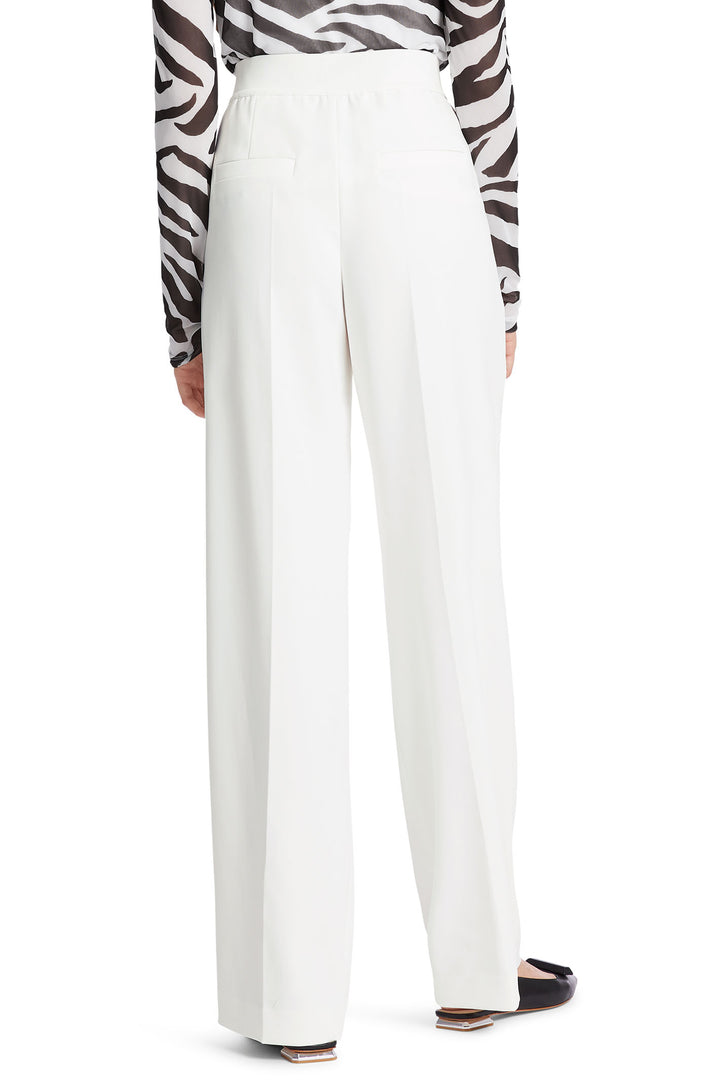 Marc Cain Collection WC 81.17 W56 110 Off White Washington Trousers - Olivia Grace Fashion