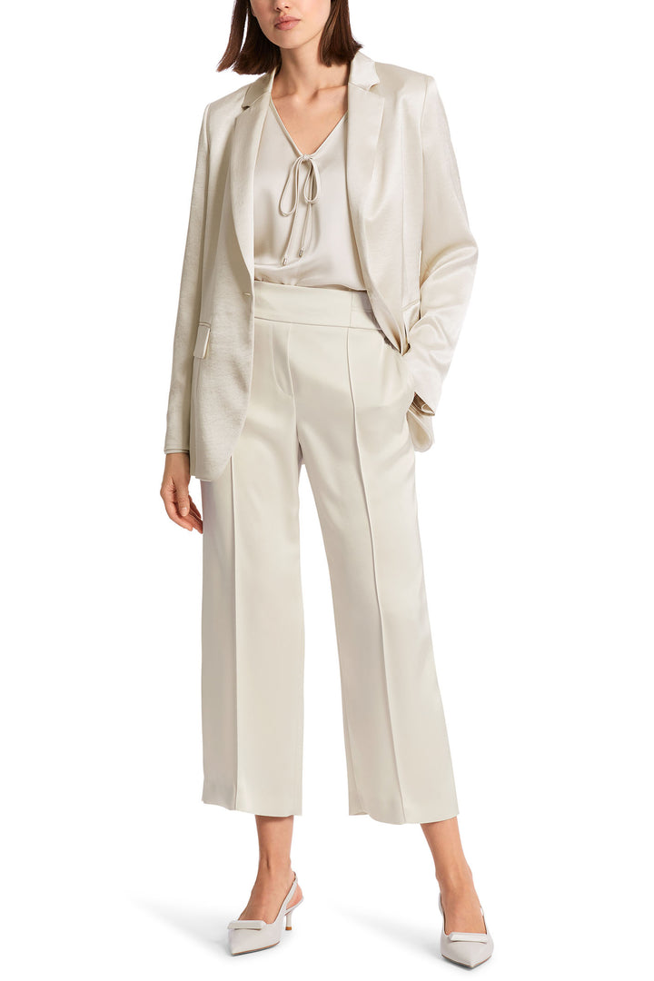 Marc Cain Collection WC 81.25 W15 182 Beige Smoke Washington Trousers - Olivia Grace Fashion