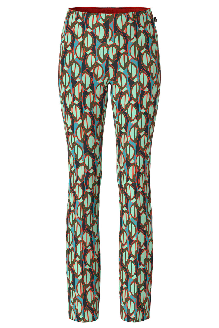 Marc Cain Collection WC 81.28 J01 562 Frederica Soft Malachite Trousers - Olivia Grace Fashion