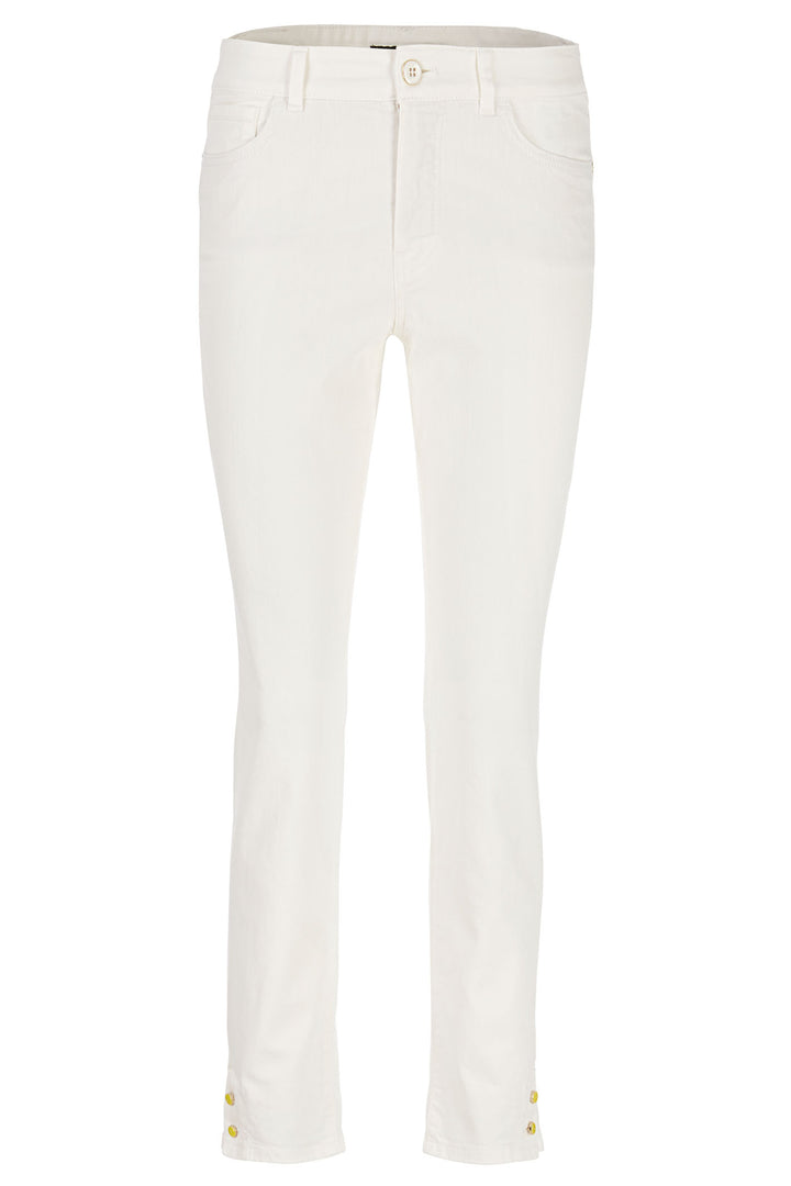 Marc Cain Collection WC 82.13 D69 110 Off White Silea Jeans - Olivia Grace Fashion
