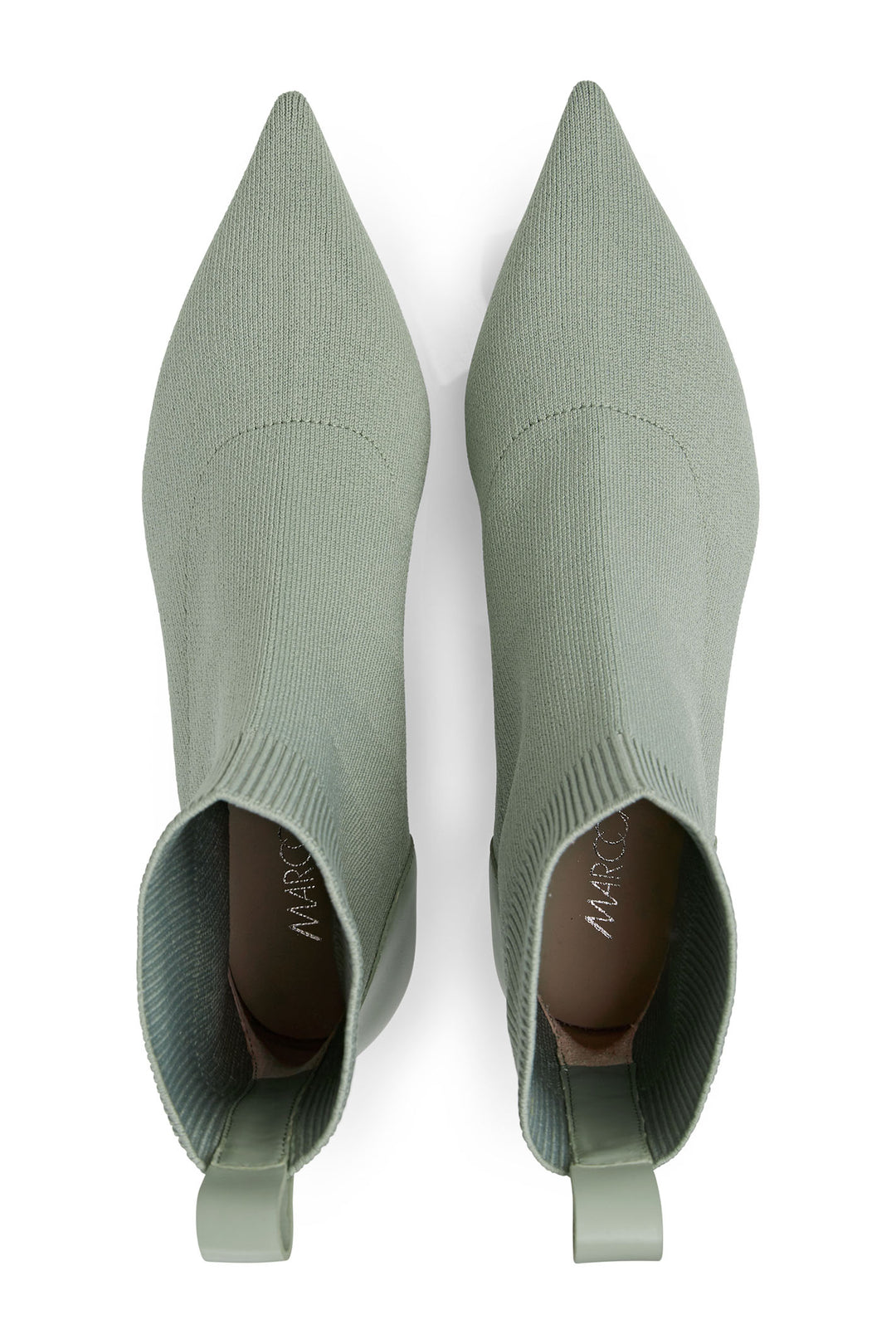 Marc Cain Collection XC SB.05 M62 Frozen Sage Green Boots - Olivia Grace Fashion