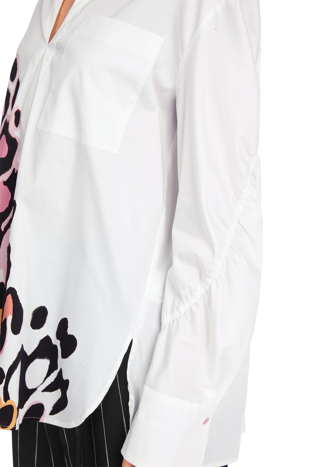 Marc Cain Collections Blouse Off White YC 51.19 W26 110 - Olivia Grace Fashion