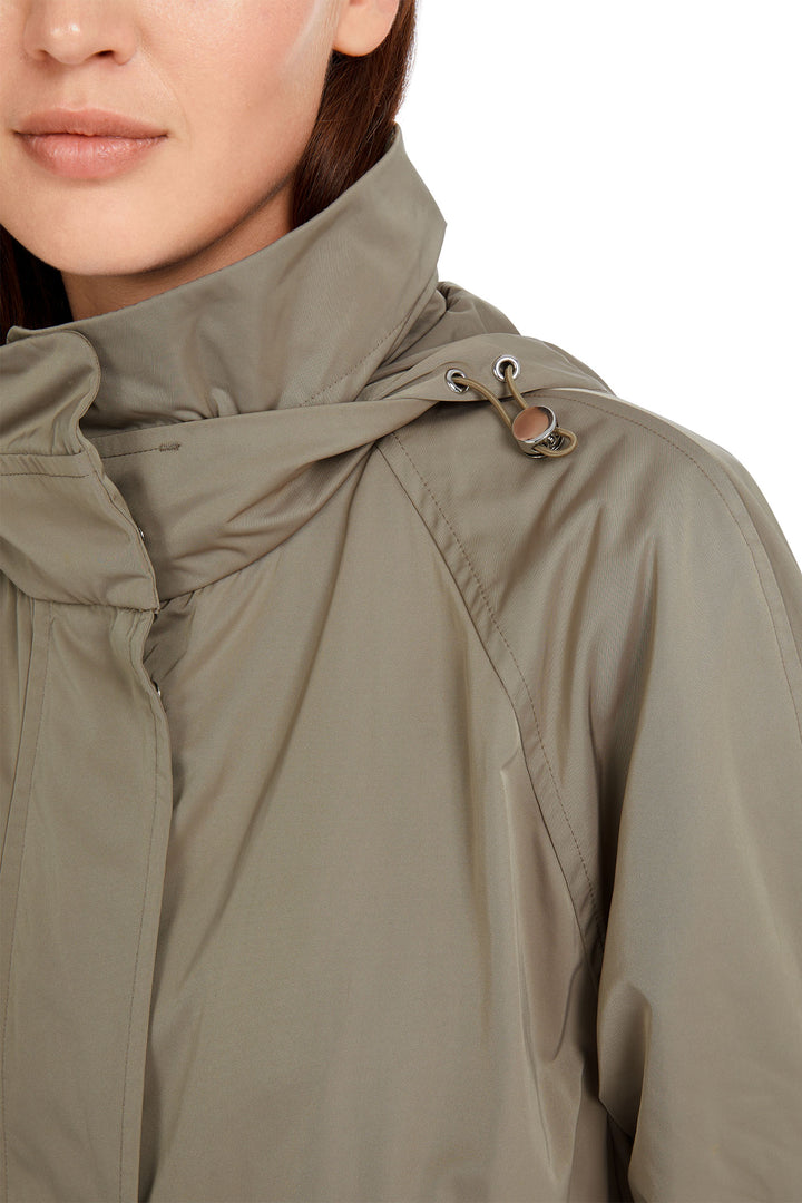 Marc Cain Collections Coat Sage Powder Green YC 11.02 W38 581 - Olivia Grace Fashion
