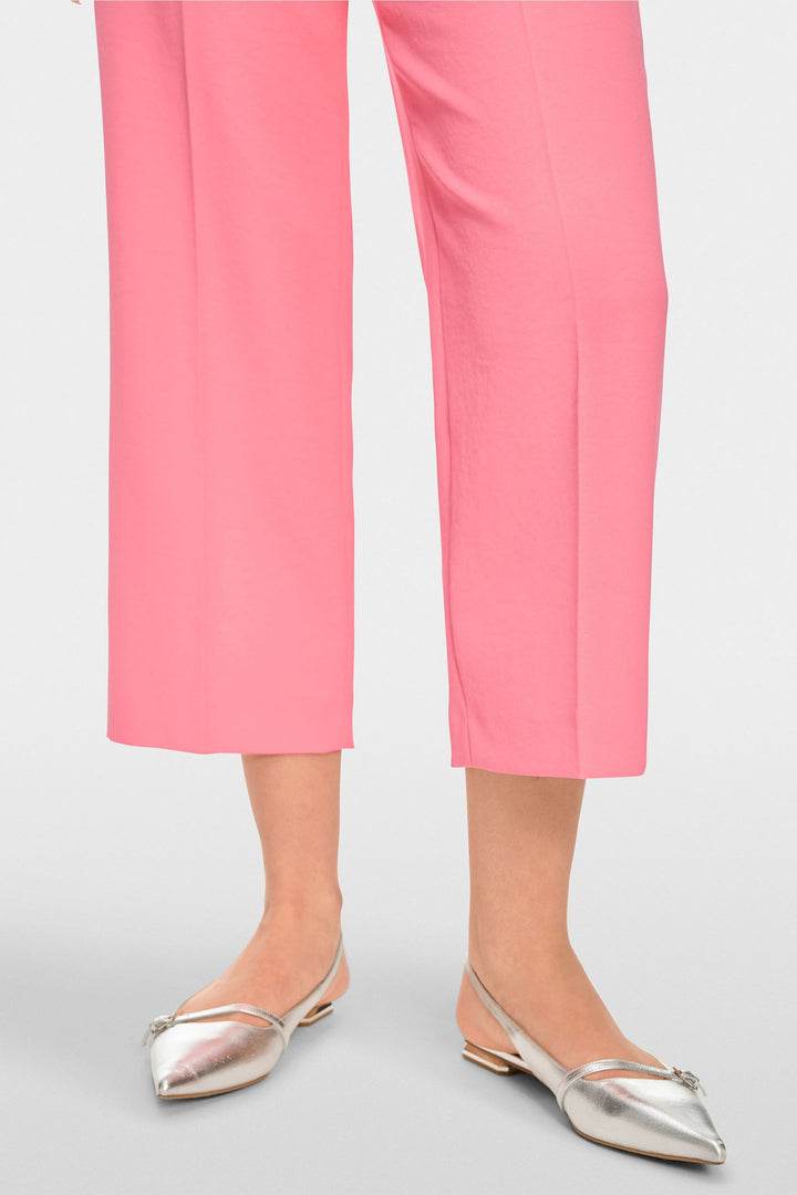 Marc Cain Collections Culotte Style Trousers Bright Candy Pink YC 81.21 W03 236 - Olivia Grace Fashions