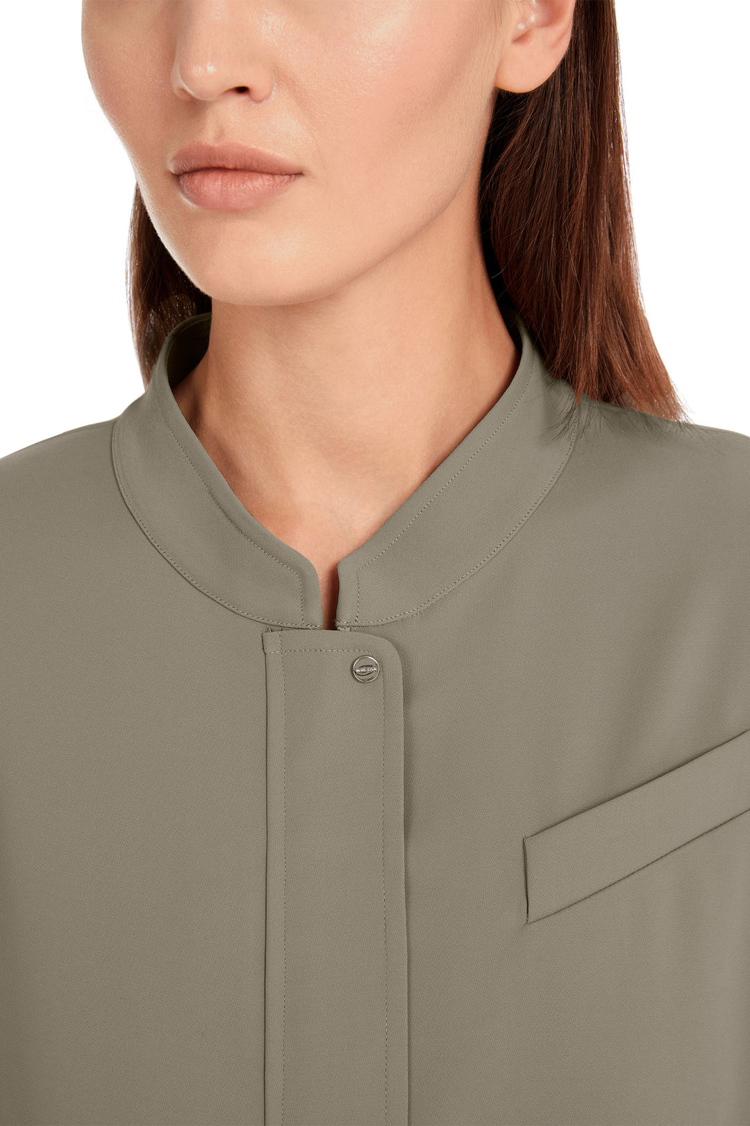 Marc Cain Collections Jacket Sage Powder Green YC 31.12 W56 581 - Olivia Grace Fashion