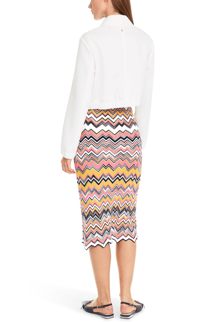 Marc Cain Collections Jean Style Jacket Off-White YC 31.07 J23 110 - Olivia Grace Fashion