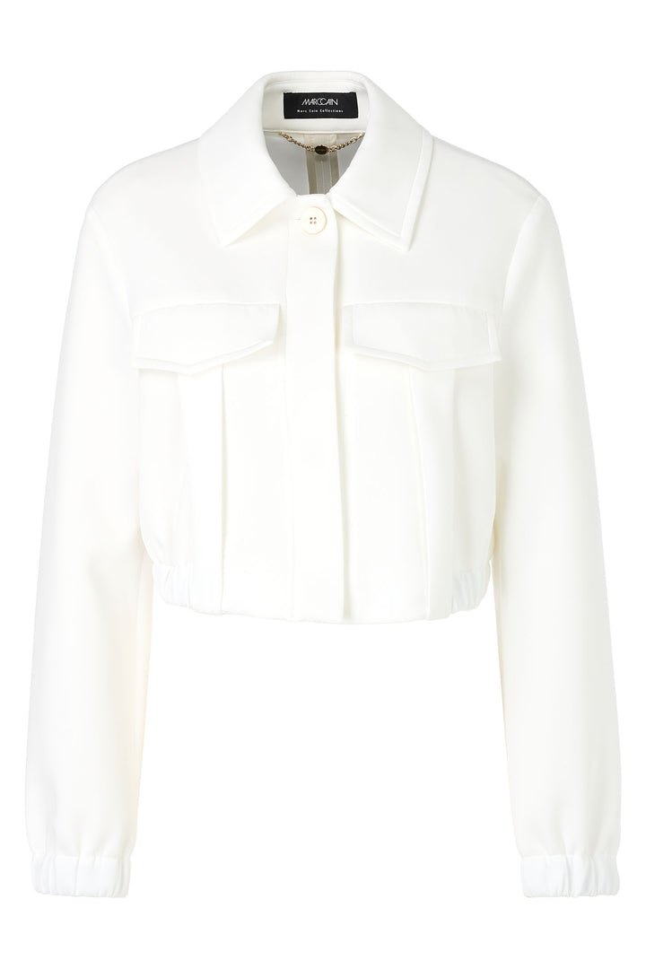 Marc Cain Collections Jean Style Jacket Off-White YC 31.07 J23 110 - Olivia Grace Fashion