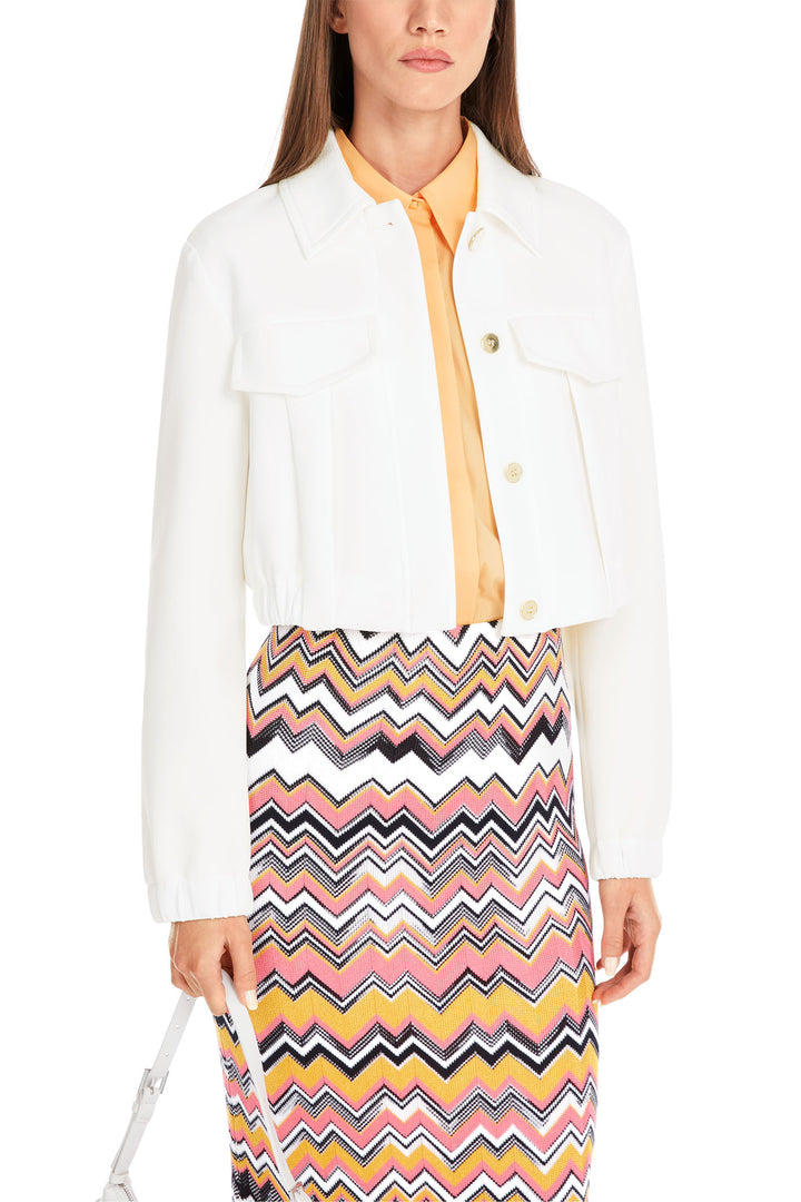 Marc Cain Collections Jean Style Jacket Off-White YC 31.07 J23 110 - Olivia Grace Fashion