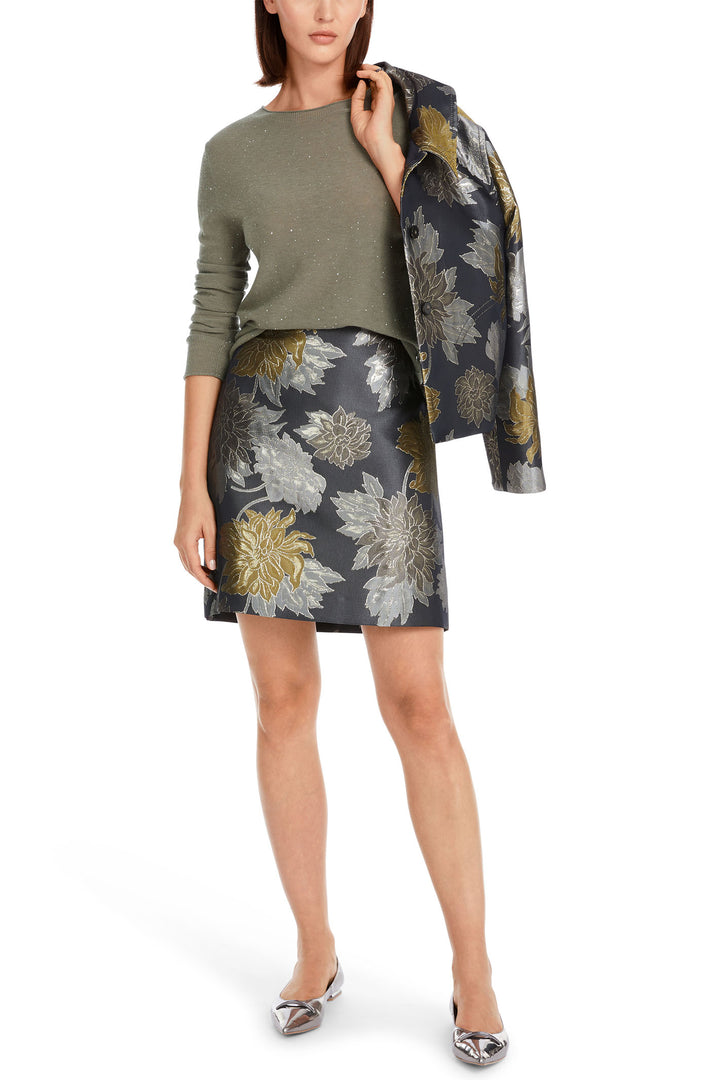 Marc Cain Collections Jumper Sage Powder YC 41.20 M75 581 - Olivia Grace Fashion
