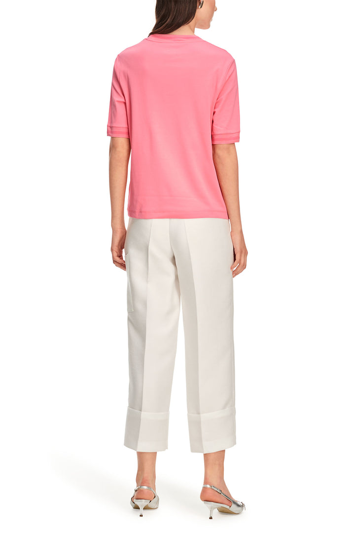 Marc Cain Collections T-Shirt Bright Candy Pink YC 48.16 J14 236 - Olivia Grace Fashion