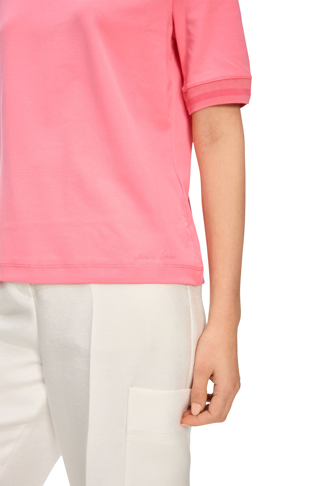 Marc Cain Collections T-Shirt Bright Candy Pink YC 48.16 J14 236 - Olivia Grace Fashion