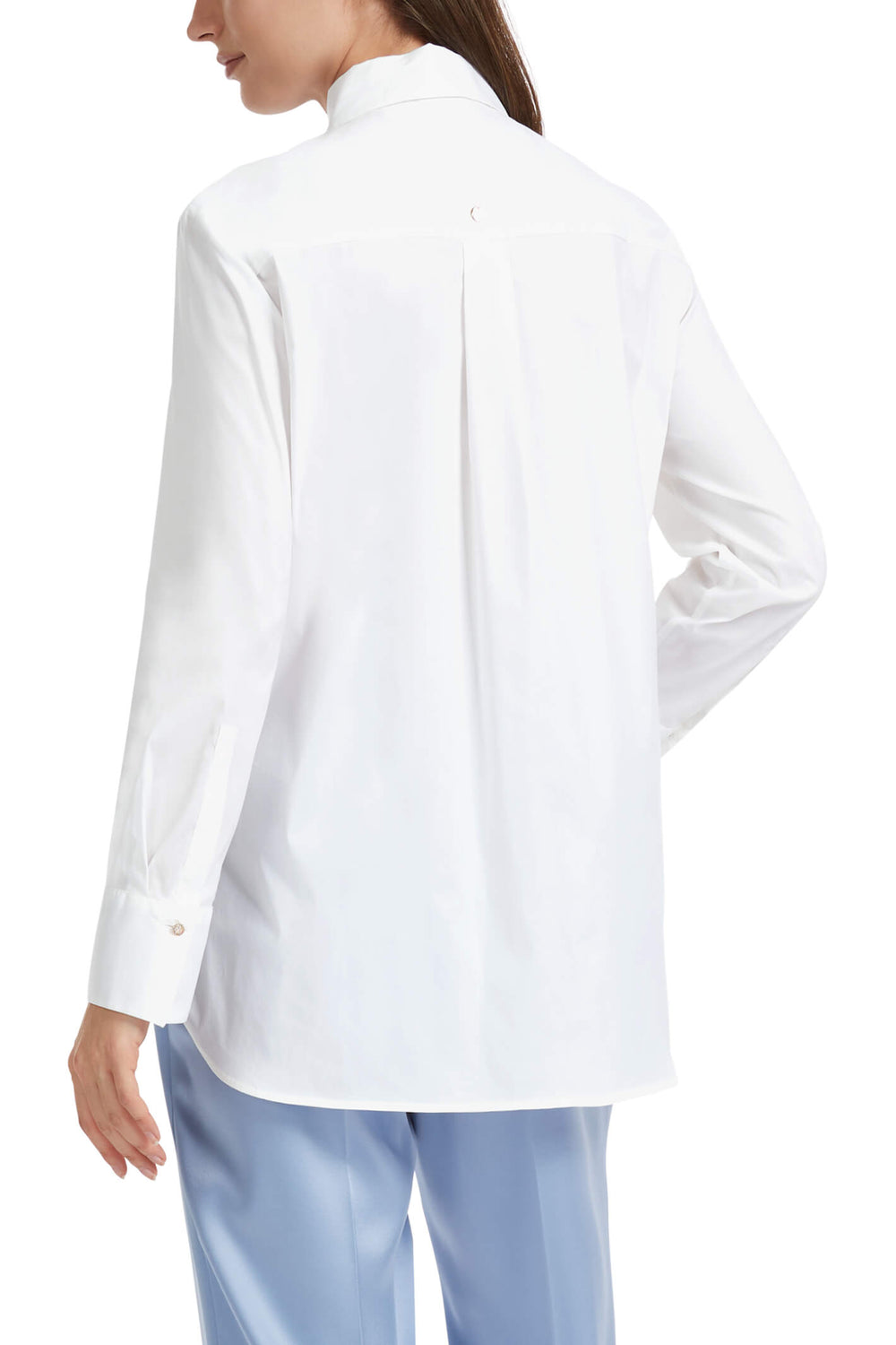 Marc Cain Collections VC 51.10 W71 100 White Blouse - Olivia Grace Fashion