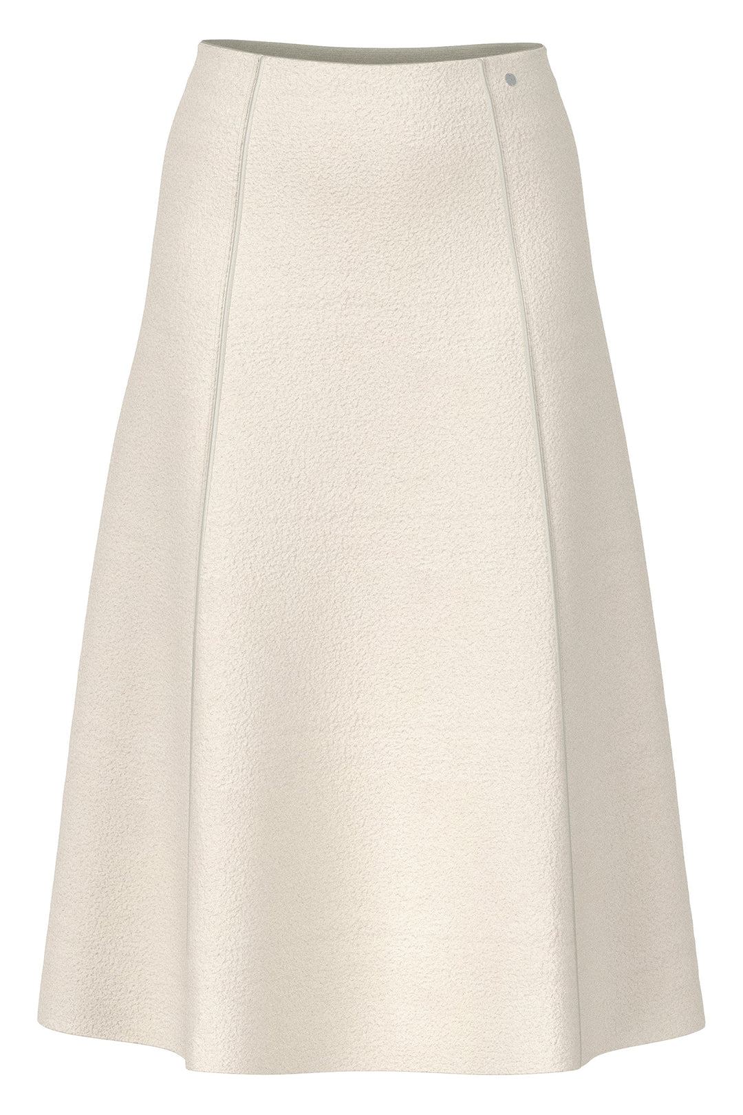 Beige skirt on a white background
