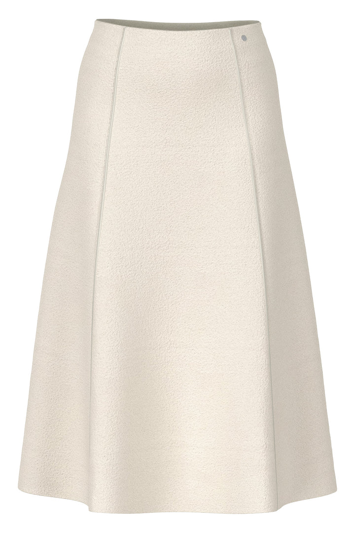 Beige skirt on a white background