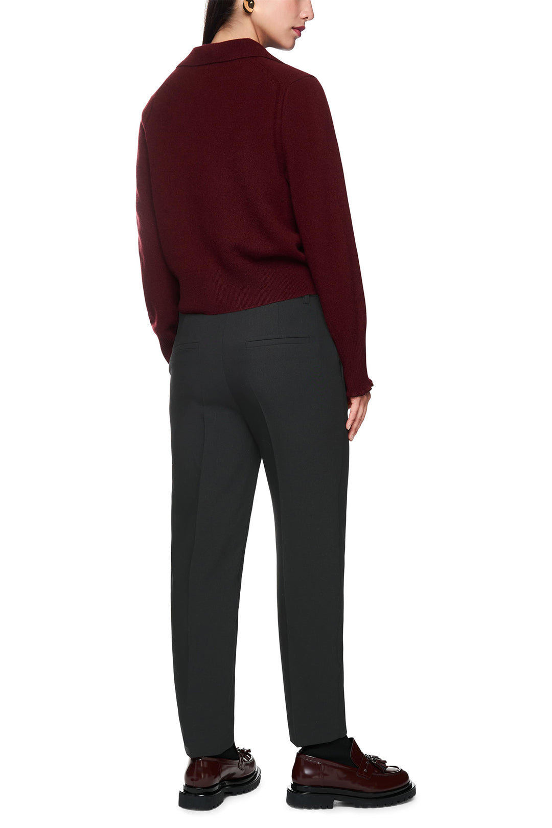 Marc Cain Collections ZC 81.14 W44 Black Trousers 900 - Olivia Grace Fashion