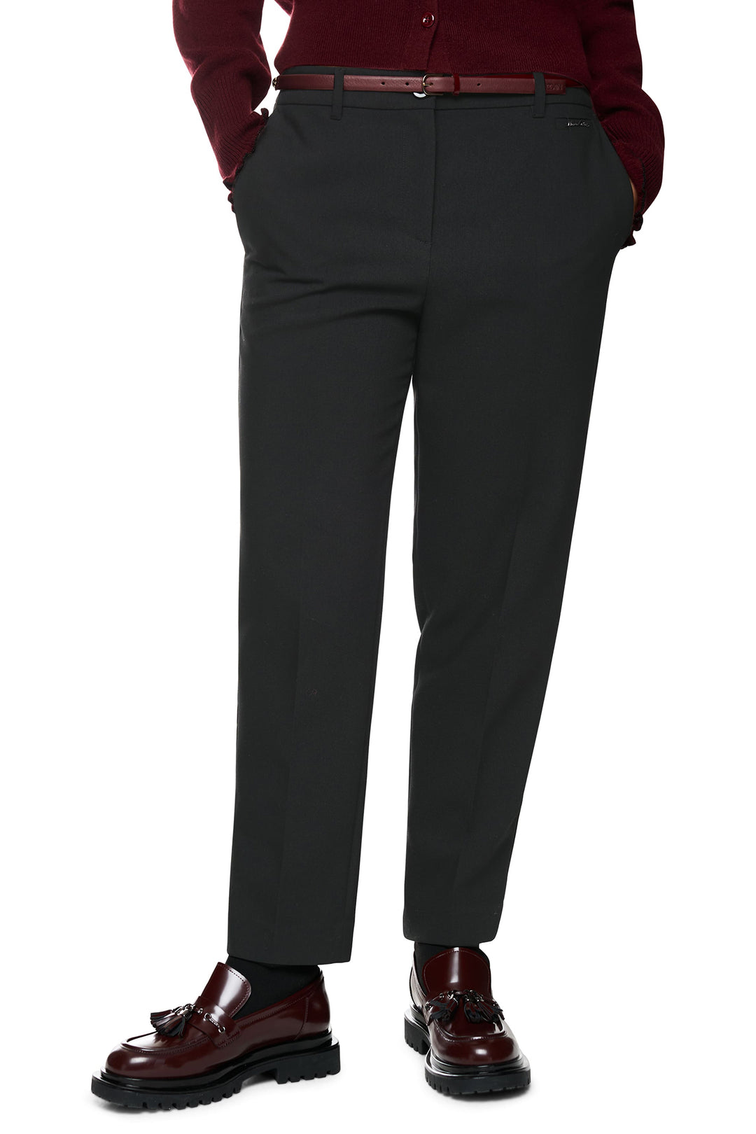 Marc Cain Collections ZC 81.14 W44 Black Trousers 900 - Olivia Grace Fashion