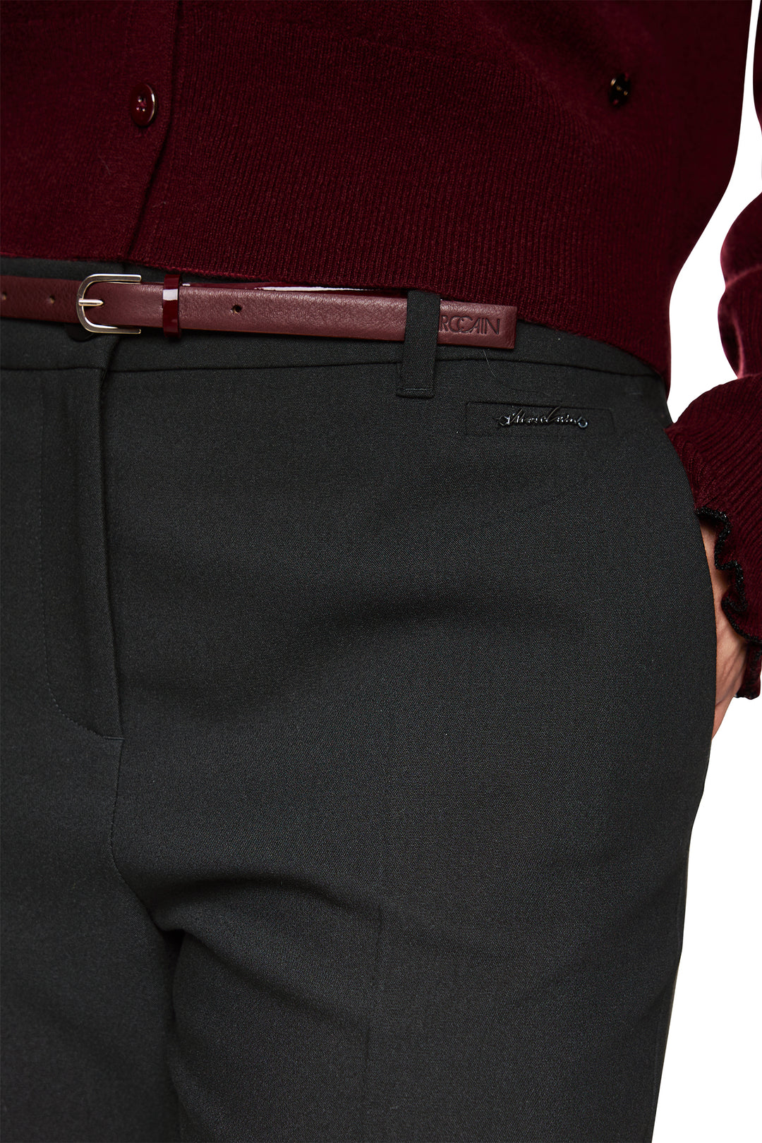 Marc Cain Collections ZC 81.14 W44 Black Trousers 900 - Olivia Grace Fashion