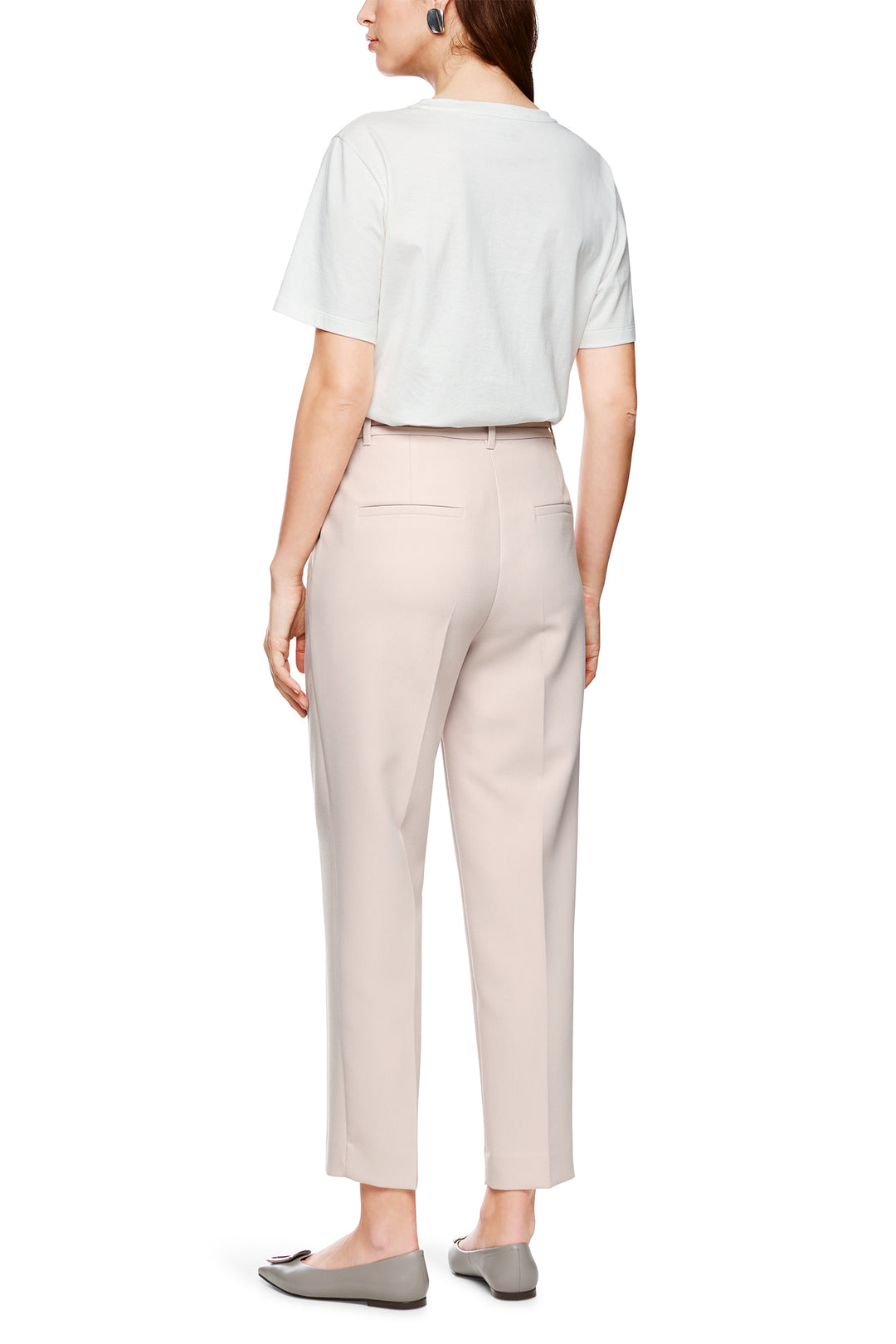Marc Cain Collections ZC 81.14 W44 Light Desert Taupe Trousers 702 - Olivia Grace Fashion