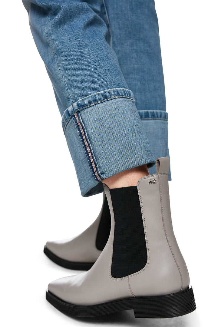 Marc Cain Collections ZC 82.02 D03 Blue Denim Turn Up Jeans 353 - Olivia Grace Fashion