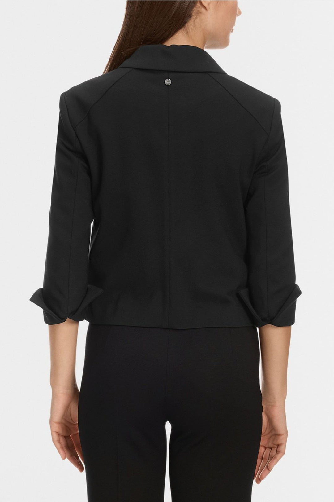 Marc Cain Essentials Jacket Black Jersey +E 31.01 J24 900 - Olivia Grace Fashion