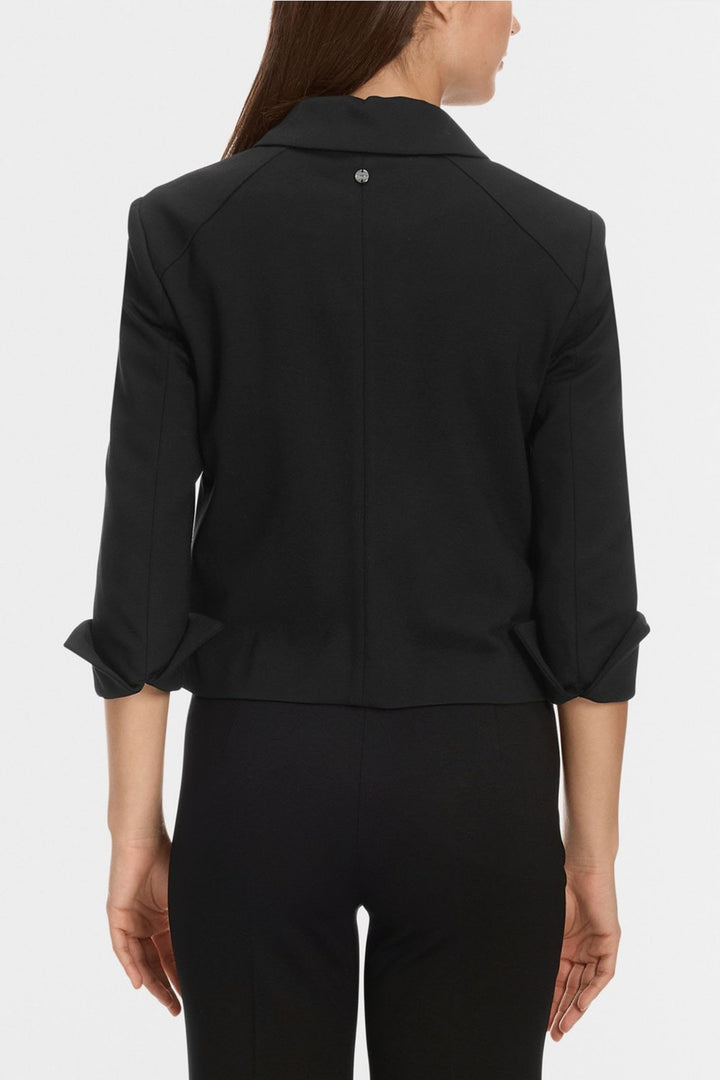 Marc Cain Essentials Jacket Black Jersey +E 31.01 J24 900 - Olivia Grace Fashion