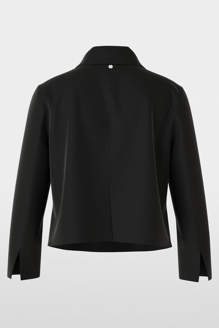 Marc Cain Essentials Jacket Black Jersey +E 31.01 J24 900 - Olivia Grace Fashion