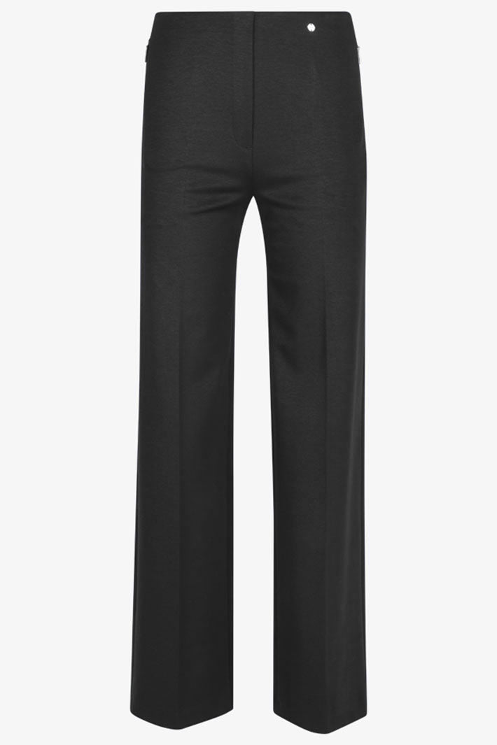 Marc Cain Essentials Trousers Black Jersey +E 81.05 J24 900 - Olivia Grace Fashion