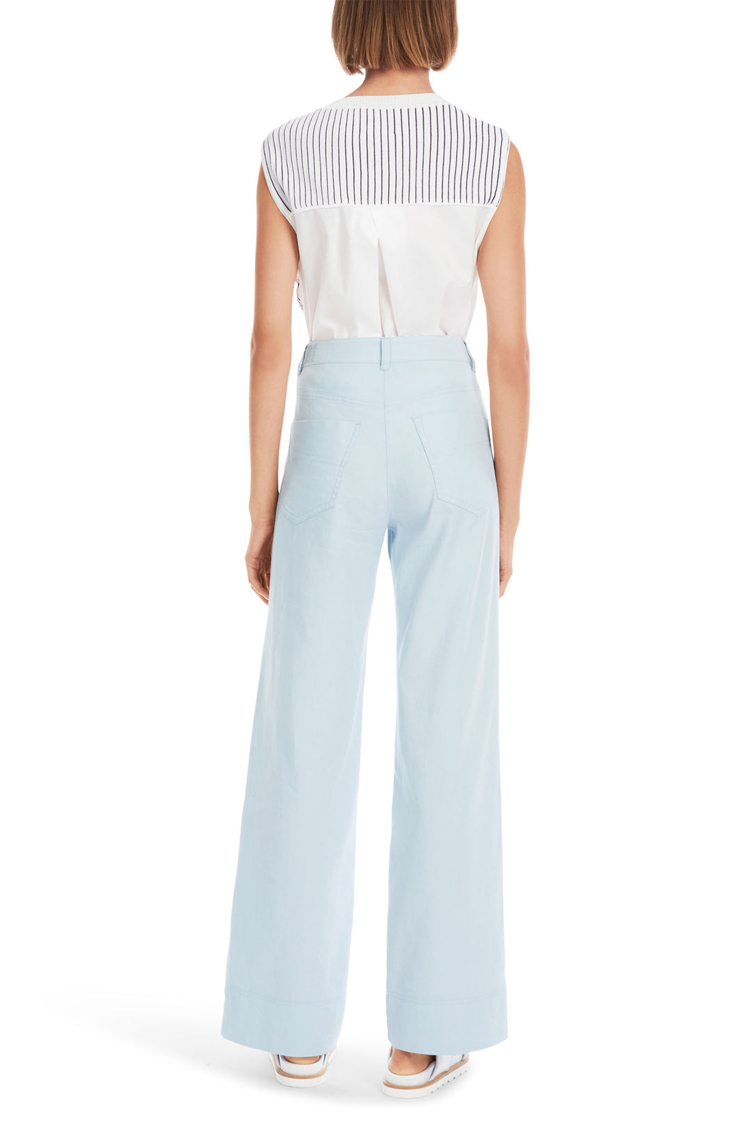Marc Cain Sports Light Blue Wide Fit Jeans YS 81.49 W30 313 - Olivia Grace Fashion