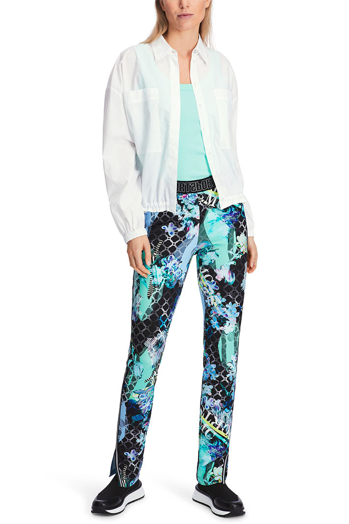 Marc Cain Sports Shirt Jacket White XS 51.02 W80 100 - Olivia Grace Fashion