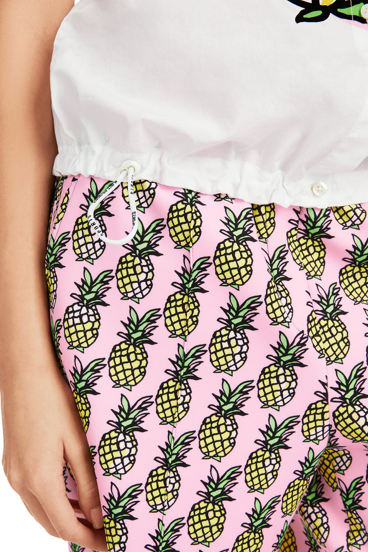 Marc Cain Sports Short Sleeve Shirt White YS 51.32 W60 100 - Olivia Grace Fashion