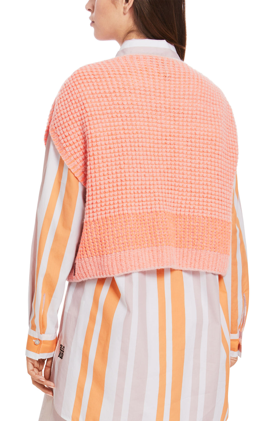 Marc Cain Sports Sleeveless Jumper Rosewater Pink XS 42.01 M03 - Olivia Grace Fashion