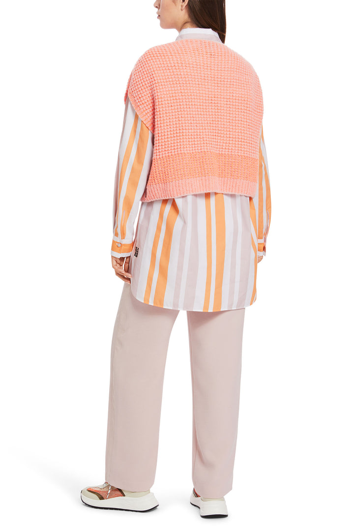 Marc Cain Sports Sleeveless Jumper Rosewater Pink XS 42.01 M03 - Olivia Grace Fashion