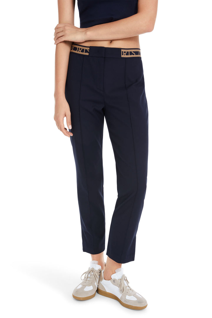 Marc Cain Sports Trousers Navy Rethink Together Sydney YS 81.12 W08 394 - Olivia Grace Fashion