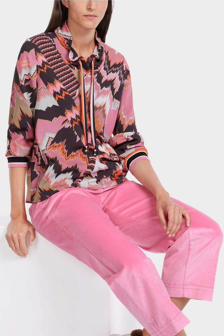 Marc Cain Sports VS 51.18 W70 254 Bright Orchid Blouse - Olivia Grace Fashion