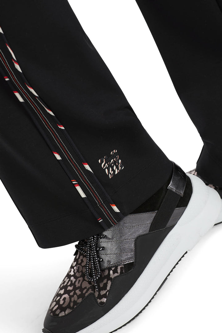 Marc Cain Sports VS 81.25 J06 Welby 900 Black Pull On Trousers - Olivia Grace Fashion