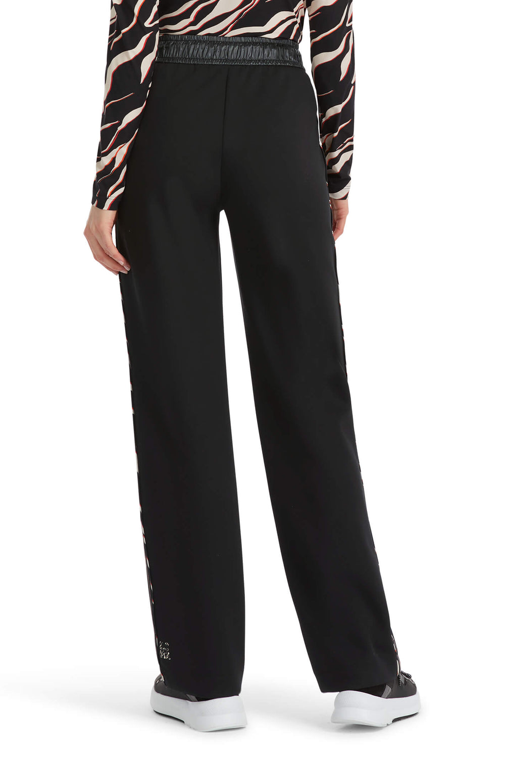 Marc Cain Sports VS 81.25 J06 Welby 900 Black Pull On Trousers - Olivia Grace Fashion