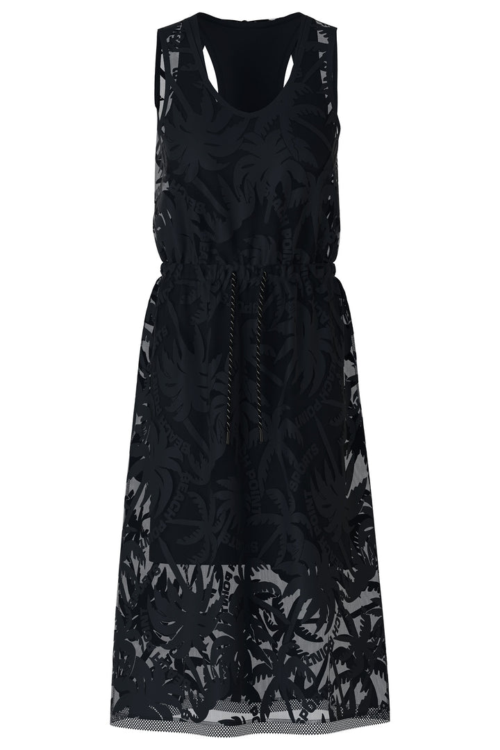 Marc Cain Sports WS 21.52 J79 395 Black Racer Back Dress - Olivia Grace Fashion