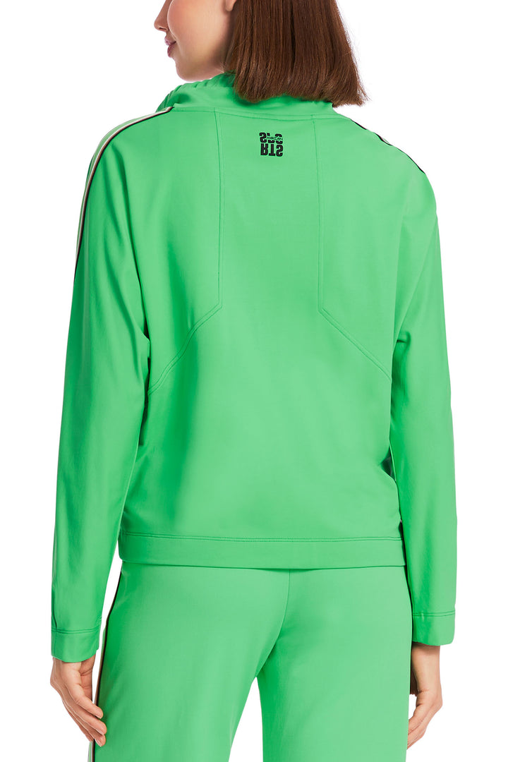 Marc Cain Sports WS 31.17 J51 543 New Neon Green Zip Front Jacket - Olivia Grace Fashion