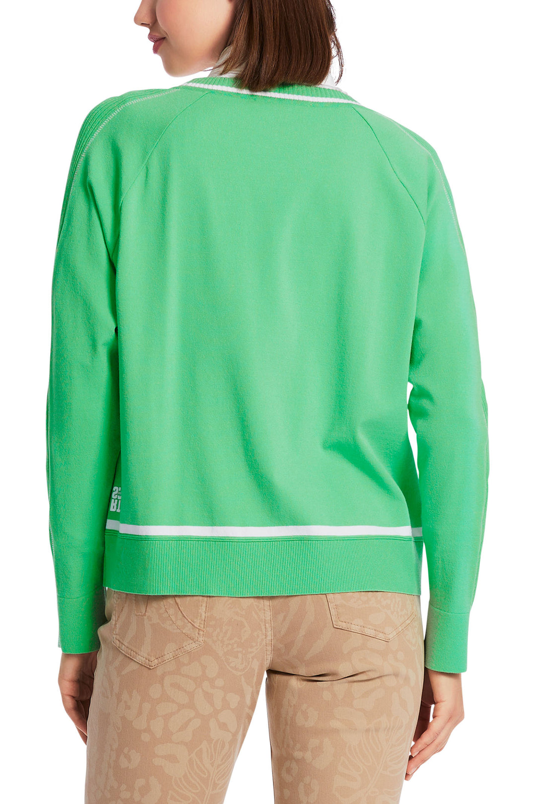 Marc Cain Sports WS 41.05 M09 543 New Neon Green Jumper - Olivia Grace Fashion